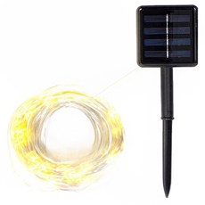 ZiO-BiZ 100LED 太陽能樹燈, 黃色