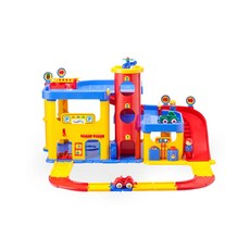 VIKINGTOYS 維京玩具 城市三層停車場 含加油站及洗車場 5502