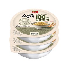 동원 쎈쿡 100% 발아현미 즉석밥, 195g, 3개