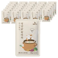 도그퓨어 강아지 고양이 황태죽 85g x 10p, 닭고기, 30개