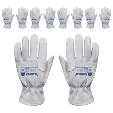 KameLo 工作手套 707-W, 5套, 白色