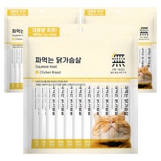 무마진 고양이 짜먹는 간식 40p, 닭가슴살, 480g, 3개 닭가슴살, 480g, 3개