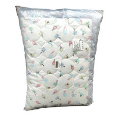 ahtty blanc 兒童夏日涼感寢具組, 加長型枕頭30 x 70cm + 涼被110 x 150cm + 睡墊100 x 150cm, 棕櫚樹款