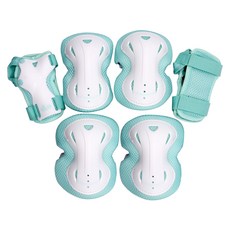 휠러스 스마트 아동용 보호대 세트, 민트, 1세트