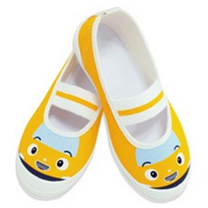 ASAHI 小巴士TAYO角色印花孩童棉質室內鞋