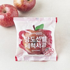곰곰 당도선별 세척사과 중과 (햇), 214g, 1개