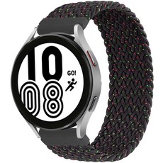 스페이스쉴드 브레이드 솔로루프 나일론 스마트워치 스트랩 밴드 20mm M, 스타라이트블랙