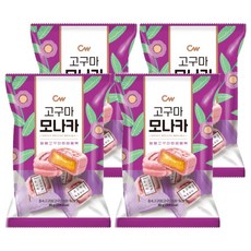 CW 地瓜口味最中餅 5包入, 65g, 4袋