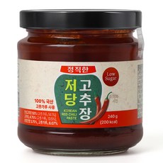 정직한 저당 고추장, 1개, 240g