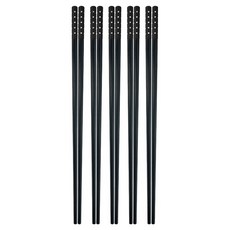 PLUS PERFECT 理想 黑金鋼筷, 5雙筷子, 黑鑽, 1組