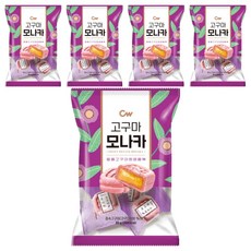 CW 地瓜口味最中餅 5包入, 65g, 5個