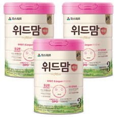 파스퇴르 위드맘 제왕 3단계, 750g, 3개
