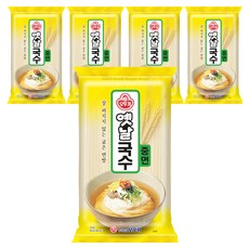 오뚜기옛날 국수 중면, 900g, 5개