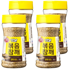 OTTOGI 不倒翁 古早味炒芝麻, 100g, 4罐