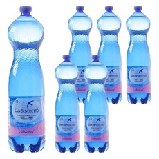 SAN BENEDETTO 聖碧濤 義大利天然礦泉水, 1.5L, 6瓶