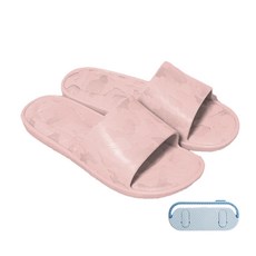 馬卡龍色系柔軟拖鞋 + 收納架 T188 類型3, 1個