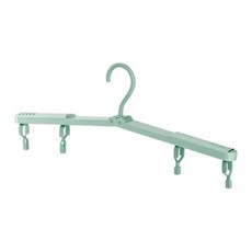 可折疊衣架 綠色 尺寸35x7.5cm 旅行必備, 5個