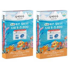 Danbaekharu 兒童rTG Omega咀嚼軟糖 600 30粒, 2個, 57g