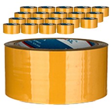 BUKWANG KOREA CHEMICALS 中型包裝封箱膠帶 40m 62mic, 黃色, 20個
