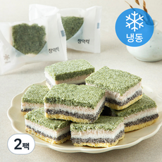 창억떡 무지개설기 10입 (냉동), 500g, 1개입, 2개