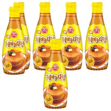 오뚜기 달콤한 케이크 시럽, 220g, 6개