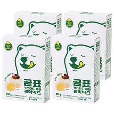 곰표 커스터드 품은 케익믹스, 500g, 4개