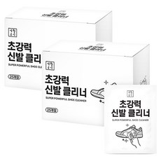 Saenghwalgongsik 超強力鞋子清潔濕巾 25入, 2個
