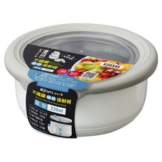 樂司廚品 不鏽鋼隔熱保鮮碗 圓型 220ml, 單一商品, 1個