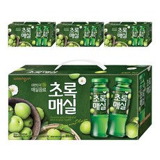 초록매실 음료선물세트, 4개