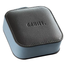 ddHiFi 真皮耳機收納盒 優質超纖內襯, C80B, 1個, 藍色