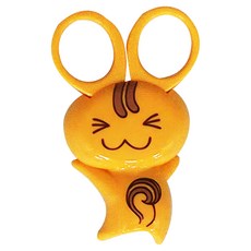 SHIMOMURA 下村 安全剪刀 附磁鐵, 松鼠, 1個