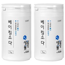 CLIO 生活物價 小蘇打多功能清潔劑, 1kg, 2個