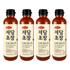 WOOMTREE 低糖醋醬, 4個, 450g