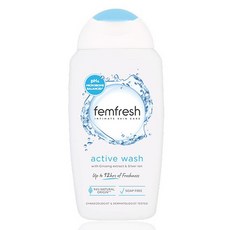 femfresh 芳芯 Active Wash女性私密清潔露, 250ml, 1瓶