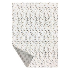 ilody 寶貝毯 3D安撫豆設計 無螢光劑 生態棉 保暖透氣, 110 x 75cm, 灰底小熊