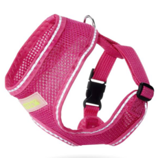 doter 寵愛物語 反光安全輕透胸背衣, 桃色, 1件