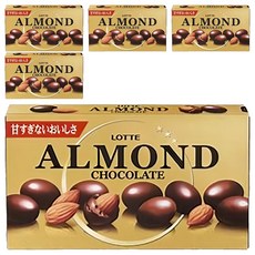 LOTTE 樂天 杏仁可可球, 46g, 5盒