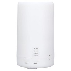 USB多功能夜燈音波加濕香薰機 附精油 固定暖光 7.5x13cm, 七彩款, RTW020229380138