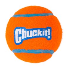 Chuckit 網球 - 狗狗玩具 橘色 + 藍色, 網球 橘色 + 藍色, 1顆, 大