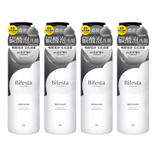 Bifesta 碧菲絲特 極淨 碳酸泡洗顏, 200g, 4瓶