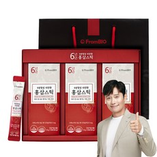 FromBIO 6年根紅參飲 30條入+購物袋, 100g, 3個