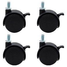 Inart 耐用雜誌架 宣傳冊架 旋轉輪, 混合顏色, 4個