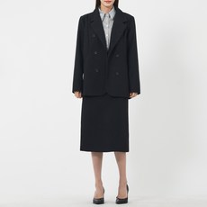 Elso 微寬鬆版型兩件式套裝 外套長裙組