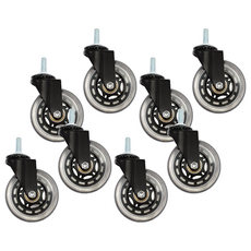 EMPIRE 螺栓旋轉靜音直排輪 D3BM815, 8個