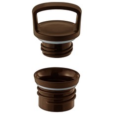 HYDY 水瓶專用瓶蓋 食品級PP聚丙烯 耐熱140°C, 摩卡色, 1組