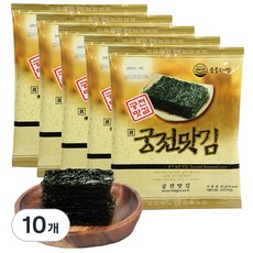 宮殿味海苔 火烤風味十足小家庭用調味全張海苔, 20g, 10個