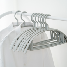 JMIL 無痕衣架, 灰色, 10個