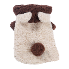 捷華 寵物狗狗衣服 大狗熊兩腳裝 6XL 胖圍61cm 胸圍78~83cm 背長60cm 棉花絨+拉毛布, 1件