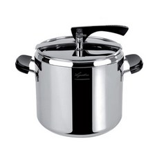 Lagostina 樂鍋史蒂娜 LA CLASSICA系列壓力鍋, 360度波浪型軟鋼鍋蓋, 12L, 1個