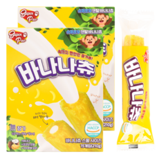 슈퍼포우 강아지 바나나츄 덴탈껌, 바나나, 210g, 2개